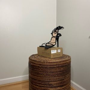 Boohoo Strappy Heels Size 8